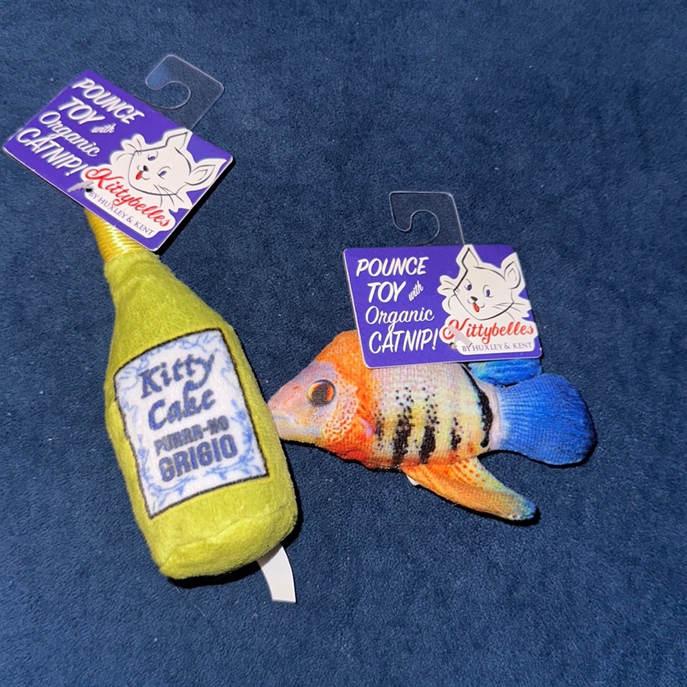 Kittybelles Kitty Cake and Angelfish Cat Toy